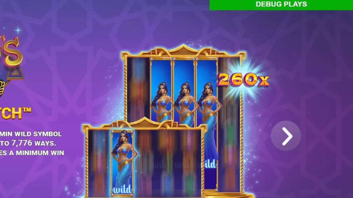 Jazmin’s Wild Ways Smash Pots slot dengan tema istana Arabian yang mewah