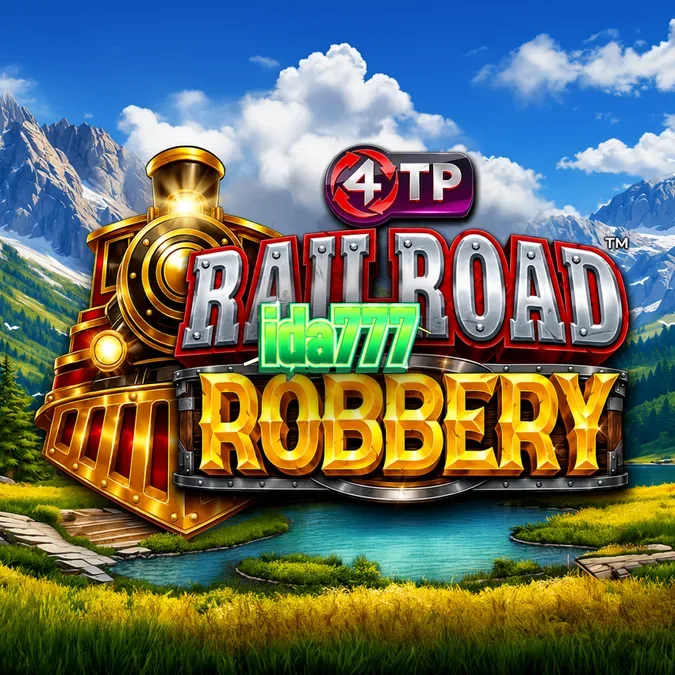 Suasana mencekam di atas kereta api dalam slot Railroad Robbery