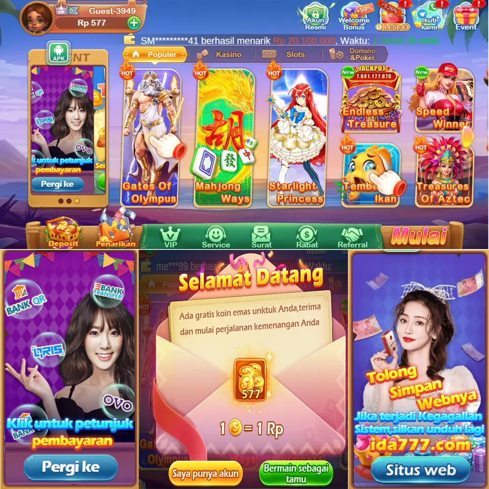 IDA777 Mobile APK Versi 2026